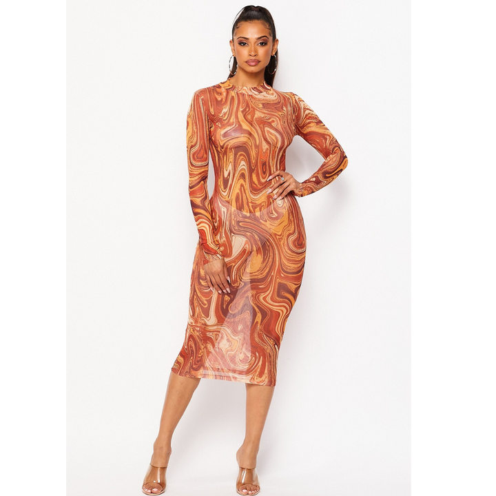 See Through Me Dress - We Stay Pretty