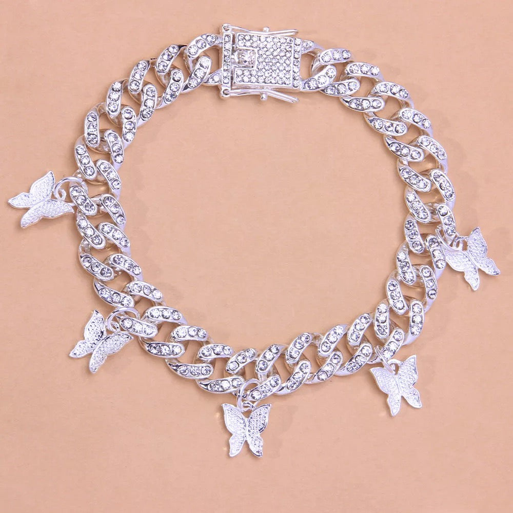 Cuban Butterfly Anklet - We Stay Pretty