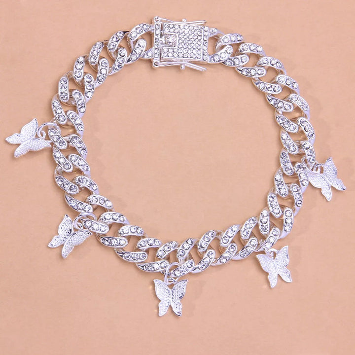 Cuban Butterfly Anklet - We Stay Pretty